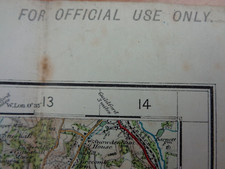 WW1 (1914) map of "ALDERSHOT