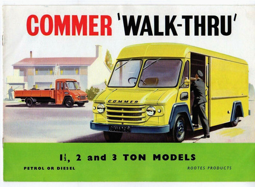 Commer walk thru van - walk-thru,