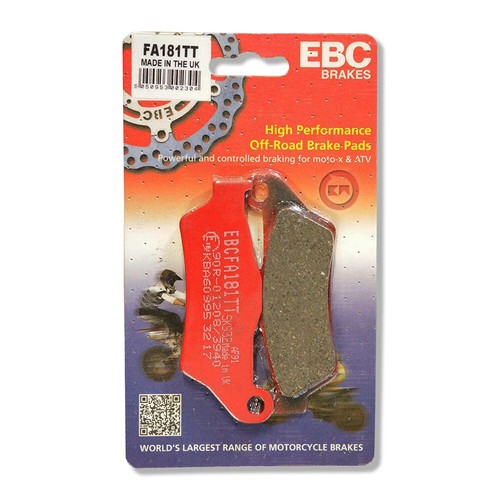 Brake pads front ebc - front, carbon