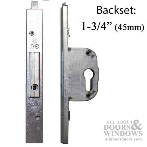 Terrace door mortise lock - mortise, with