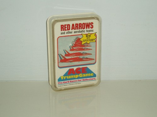 Vintage ace trump game with - ace,