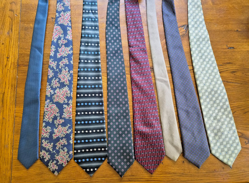 Job lot men ties - lot, various