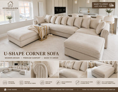 Shape corner cream - cream, velvet
