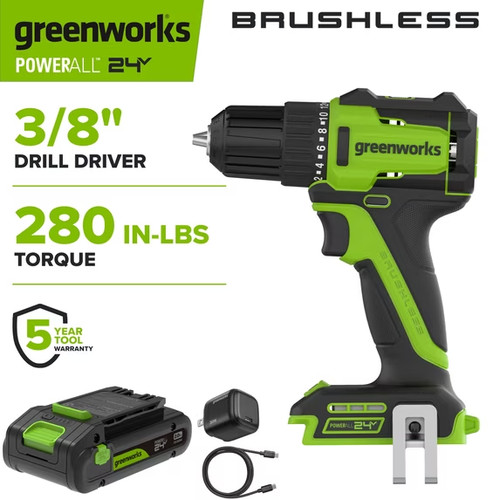 24v brushless 280 - 280, in-lb