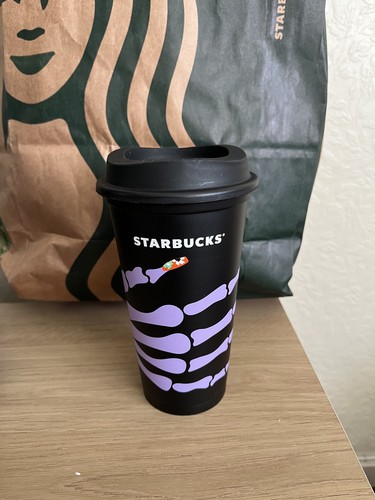 Starbucks halloween reusable - halloween,