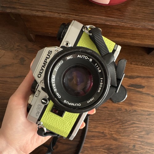 Olympus om10 35mm slr film - olympus,