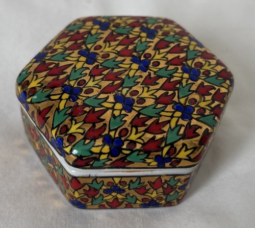 Ceramic trinket box thailand - ceramic,