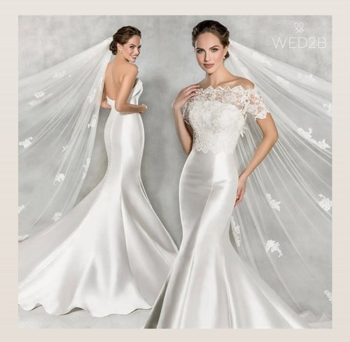 Amore wedding dress satin - -,