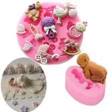 4pcs silicone cake - cake, 3d