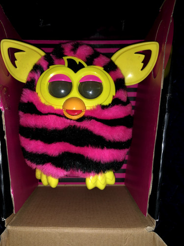 Hasbro boxed furby boom - hasbro, black