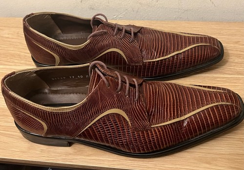 Stylish lizard print leather - lizard,