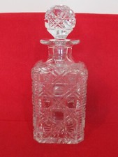 Large Heavy Square Crystal Cut