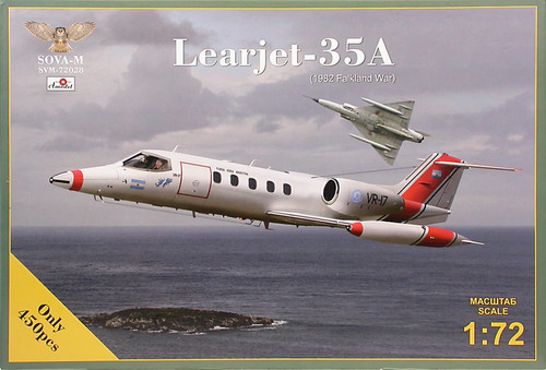 Sova model 72028 - model, learjet