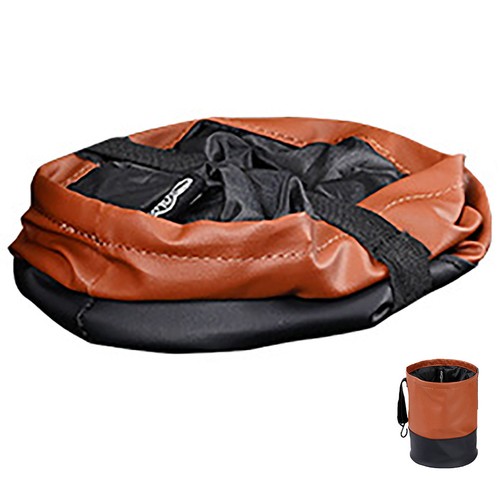 Collapsible trash bin can - trash,