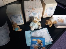 cherished teddies ornaments x 3.31/32 yrs old.
