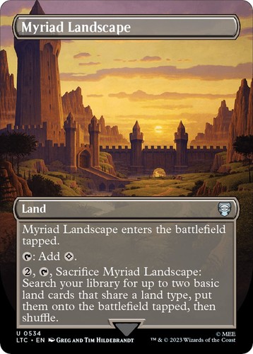 Myriad landscape - myriad, (borderless)