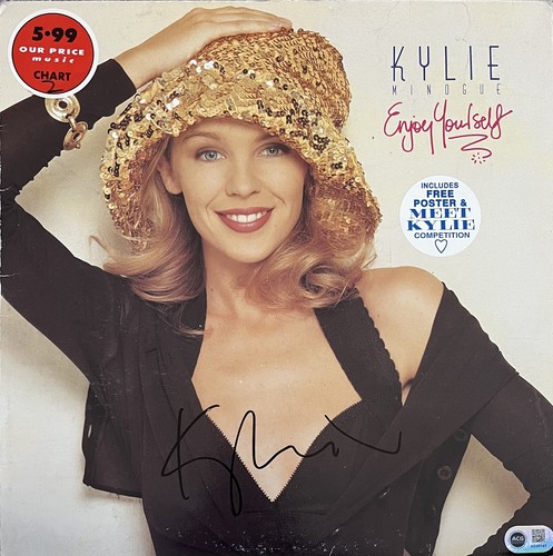Kylie minogue signed music - minogue,