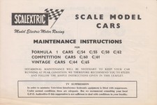 Scalextric 1962 INS-051 C54