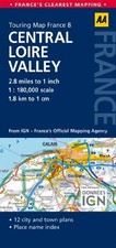 AA Road Map Central Loire