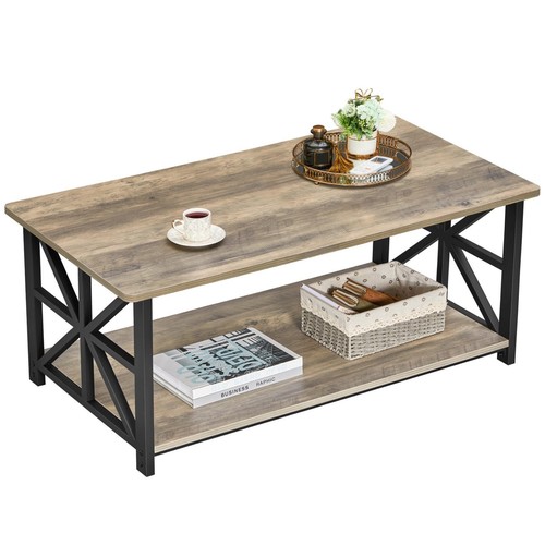 Tier coffee table 100cm - 2-tier,
