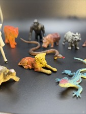 Lot Of 15 Zoo Animal Figures