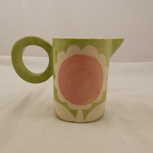 Ken eardley flower jug ceramic - eardley,