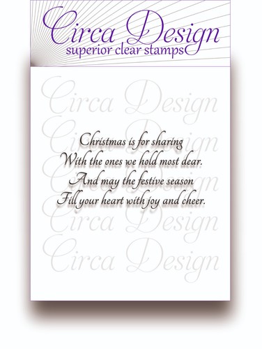 Clear unmounted christmas - clear,