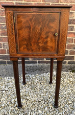 Antique Georgian Mahogany Pot Cupboard – c. Early 19th Century