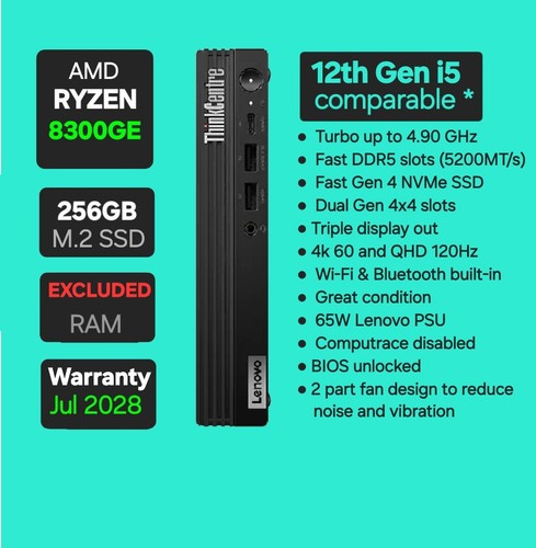 Lenovo thinkcentre m75q gen - m75q, 5