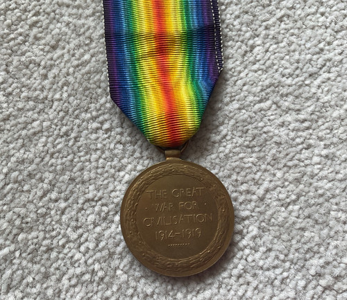 Ww1 allied victory medal - ww1,