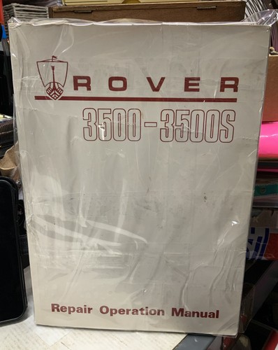 Rover 3500 3500s workshop - p6,