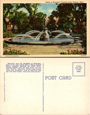 Statue of Wenonah Fountain