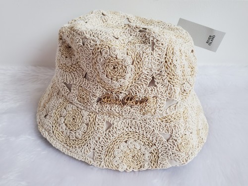 River island crochet bucket - river,