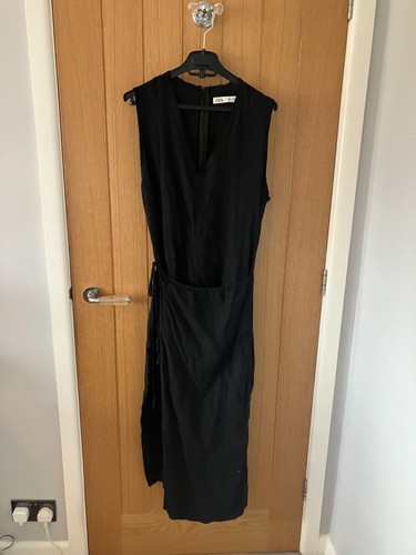 Bnwt zara black - black, linen