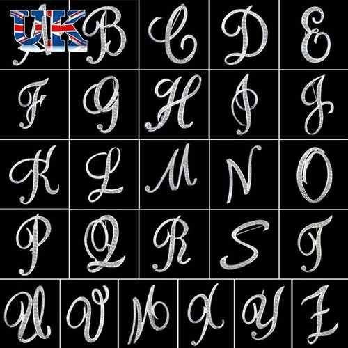 English letters crystal - letters,