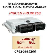ECU cloning service. Bosch EDC16, EDC17, Siemens, ACDelco. 99% of ECU's possible