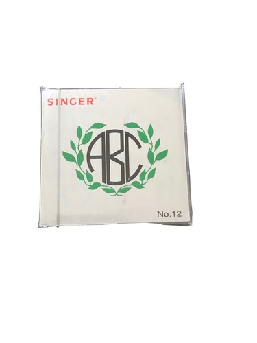 Singer monogram alphabet - singer, monogram/alphabet