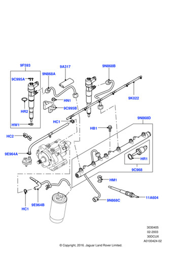 Land rover genuine wjp001080 - rover,