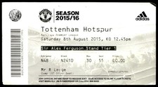 Ticket 2015 Manchester United vs. Tottenham Hotspur Premier League  39057