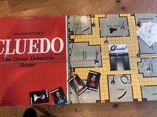 Vintage Cluedo Board Game Set