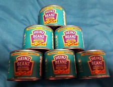 6  tins of THE ORIGINAL HEINZ