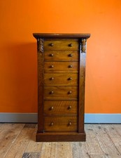 Antique mahogany wellington - antique,