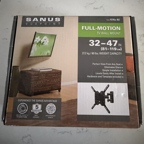 Sanus f215c full - f215c-b2, full-motion