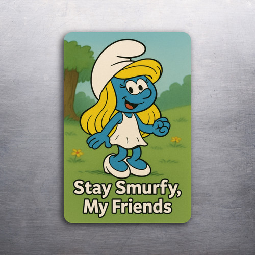 Vintage s smurfette - vintage, 80's