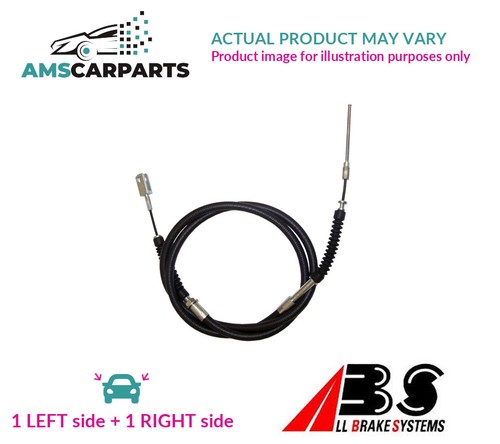 Handbrake cable pair rear - cable,