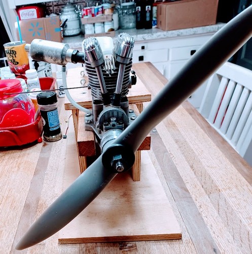 Four stroke engine saito - rc, engine--saito