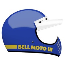 BELL MOTO 3 CLASSIC GLOSS BLUE