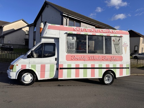 Ice cream van - cream,