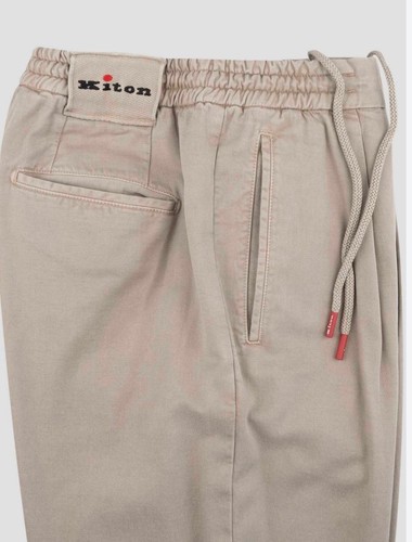 Kiton trousers beige casual