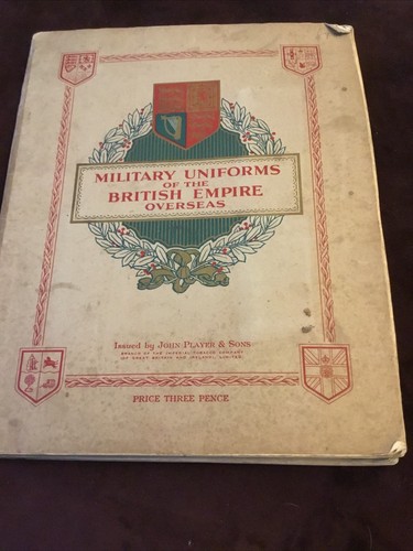 Cigarette cards album - cards, album-military